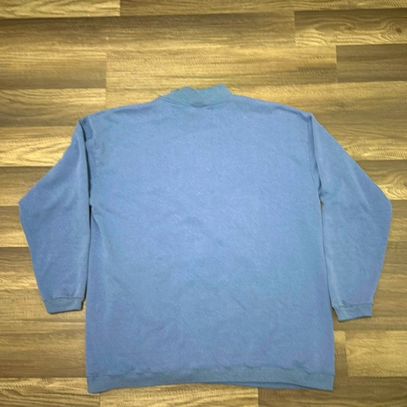 Vintage Yale Mock Neck Sweatshirt - Picture 5 of 6
